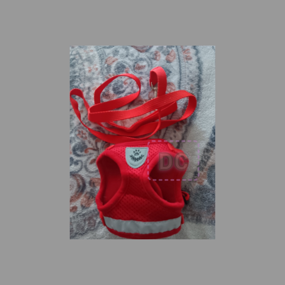 #12-Bright RED cat HaRnEsS- Pets Harness